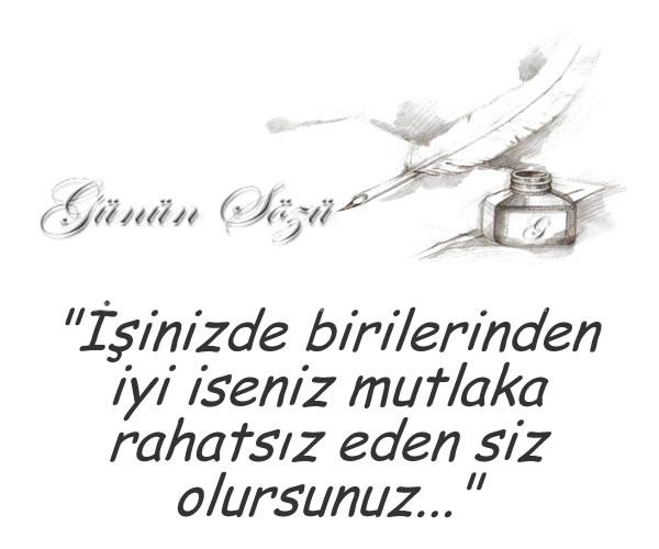 Günün sözü
